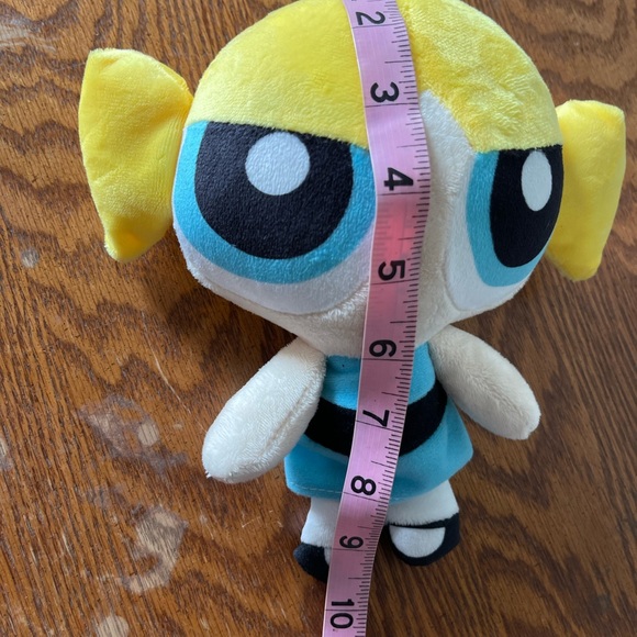 NEW: BUBBLES Powerpuff Girls Cartoon Network 7" Suction Cup Plush - Picture 6 of 6